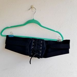 Torrid black corset belt size 2